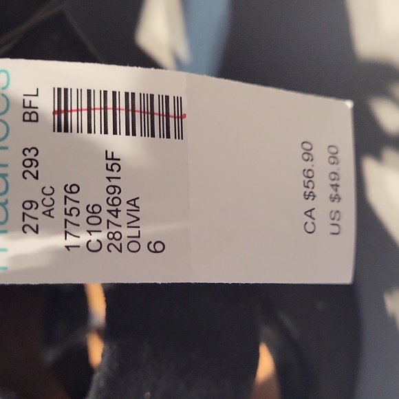 MAURICE'S BLACK OLIVIA HEELS. SIZE 6/ NWT - Picture 5 of 5